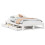 Berkfield Bed Frame without Mattress White 120x190 cm Small Double Solid Wood Pine 2