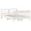 Berkfield Bed Frame without Mattress White 120x200 cm Solid Wood Pine 3