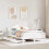 Berkfield Bed Frame with Drawers White 135x190 cm Double Solid Wood Pine 3