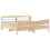 Berkfield Bed Frame with Headboard 180x200 cm Super King Solid Wood Pine 2