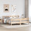 Berkfield Bed Frame with Headboard 180x200 cm Super King Solid Wood Pine 3