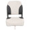 Berkfield Foldable Boat Seat 2 Set Low Backrest 4