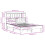 Berkfield Bed Frame without Mattress White 140x190 cm Solid Wood Pine 7