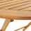 Berkfield 5 Piece Garden Dining Set Leaf Pattern Fabric and Solid Wood 7