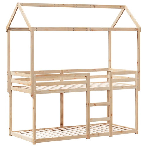 Berkfield Bunk Bed without Mattress 90x200 cm Solid Wood Pine 1