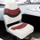 Berkfield Foldable Boat Seats 2pcs with High Back 44x38x55 cm 2