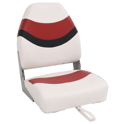 Berkfield Foldable Boat Seats 2pcs with High Back 44x38x55 cm 2