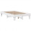 Berkfield Bed Frame without Mattress White 135x190 cm Solid Wood Pine 5