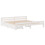 Berkfield Bed frame without Mattress White 200x200 cm Solid Wood Pine 3