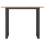 Berkfield Dining Table O-Frame 100x50x75 cm Solid Wood Pine and Steel 4