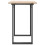 Berkfield Dining Table O-Frame 100x50x75 cm Solid Wood Pine and Steel 5