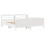Berkfield Bed Frame without Mattress White 200x200 cm Solid Wood Pine 3