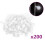 Berkfield Globe Fairy String Lights 20m 200 LED Cold White 8 Function 2