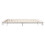 Berkfield Bed Frame without Mattress White 200x200 cm Solid Wood Pine 5