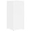 Berkfield Side Shelf White 33 x 32 x 70.5 cm Engineered Wood 7