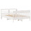 Berkfield Bed Frame without Mattress White 140x200 cm Solid Wood Pine 3
