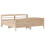 Berkfield Bed Frame without Mattress 180x200 cm Super King Solid Wood Pine 3