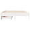 Berkfield Bed Frame without Mattress White 150x200 cm King Size Solid Wood Pine 4