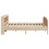 Berkfield Bed Frame without Mattress 180x200 cm Super King Solid Wood Pine 5