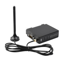 Waveshare SX1262-LoRa-DTU- 850-930 MHz Guide Rail Terminale di Trasmissione Dati LoRa DTU RS232/RS485/RS422 un LoRa per Sub GHz
