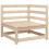 Berkfield 8 Piece Garden Sofa Set Solid Wood Pine 4