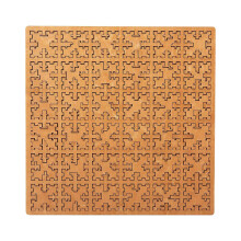 Wooden Jigsaw Puzzle for Adults and Kids, Reverse Thinking Brain Teaser Game, Durable Wooden Toy