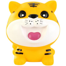 Small White Piggy Bank for Kids and Adults, Cute Coin Saving Box with Compact SpaceSaving Design