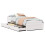Berkfield Bed Frame without Mattress White 90x190 cm Single Solid Wood Pine 2