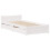 Berkfield Bed Frame without Mattress White 90x190 cm Single Solid Wood Pine 3