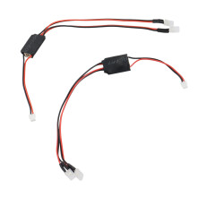 RC Car Headlights LED Upgrade Set for HBX 16889 16890 SG1601 1/16 Scale, Durable Composite Pair