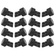 48PCS Wheel Axles Pack Block Car Accessories Tyre Hub Classic Building Bricks Children DIY Toys Blocks for Kids