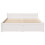 Berkfield Bed Frame without Mattress White 150x200 cm King Size Solid Wood Pine 4