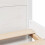 Berkfield Bed Frame without Mattress White 150x200 cm King Size Solid Wood Pine 6