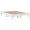 Berkfield Bed Frame without Mattress White 140x200 cm Solid Wood Pine 5