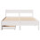 Berkfield Bed Frame without Mattress White 135x190 cm Double Solid Wood Pine 4
