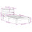 Berkfield Bed Frame without Mattress Wax Brown 100x200 cm Solid Wood Pine 7