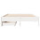 Berkfield Bed Frame without Mattress White 135x190 cm Double Solid Wood Pine 4