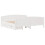 Berkfield Bed Frame without Mattress White 180x200 cm Super King Solid Wood Pine 3