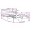 Berkfield Bed Frame with Headboard without Mattress White 140x200 cm 7