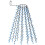 Berkfield Christmas Tree Net Lights with 150 LEDs Blue 150 cm 2