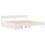 Berkfield Bed Frame without Mattress White 180x200 cm Super King Solid Wood Pine 3