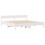 Berkfield Bed Frame without Mattress White 180x200 cm Super King Solid Wood Pine 5