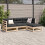 Berkfield 4 Piece Garden Sofa Set Solid Wood Pine 3