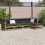 Berkfield 5 Piece Garden Sofa Set Impregnated Wood Pine 3
