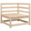 Berkfield 4 Piece Garden Sofa Set Solid Wood Pine 4