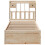Berkfield Bed Frame without Mattress 75x190 cm Small Single Solid Wood Pine 4