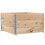 Berkfield Pallet Collars 3 pcs 100x100 cm Solid Wood Pine 2