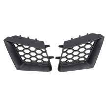 Griglia superiore paraurti anteriore di ricambio per Seat Ibiza Cordoba6L2002-2009, griglia per auto in ABS nero opaco di ricambio diretto che
