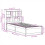 Berkfield Bed Frame without Mattress White 75x190 cm Small Single Solid Wood Pine 7