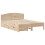 Berkfield Bed Frame without Mattress 135x190 cm Double Solid Wood Pine 3